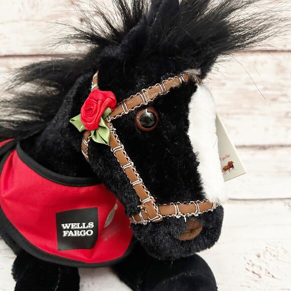 WELLS FARGO Vintage 2009 Pasadena Tournament of Roses Parade Black Al Pony - Picture 2 of 11